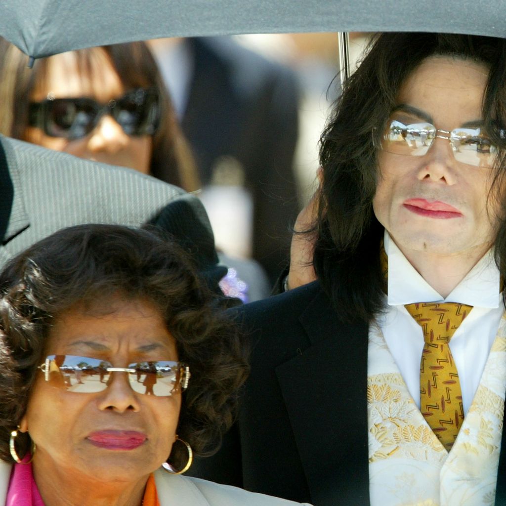 Katherine Jackson und ihr Sohn Michael Jackson, 2005