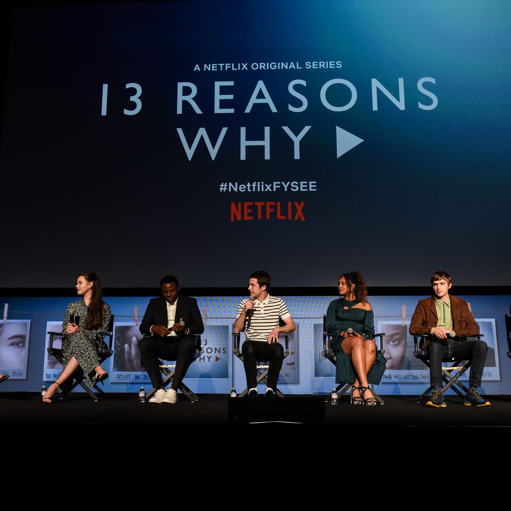 Der Cast von "13 Reasons Why" bei einer Pressekonferenz