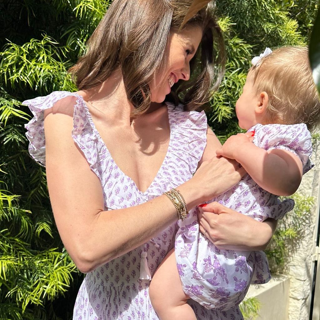 Katherine Schwarzenegger und ihre Tochter Eloise im Mai 2023