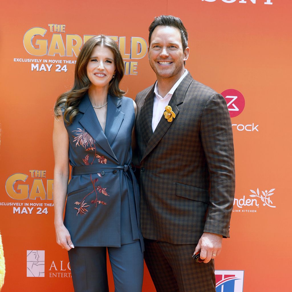 Katherine Schwarzenegger und Chris Pratt auf der "Garfield"-Filmpremiere 2024