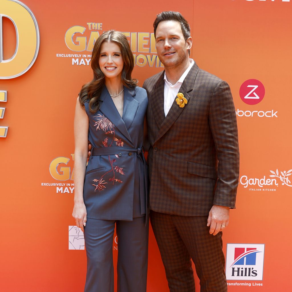 Katherine Schwarzenegger und Chris Pratt auf der "Garfield"-Filmpremiere 2024