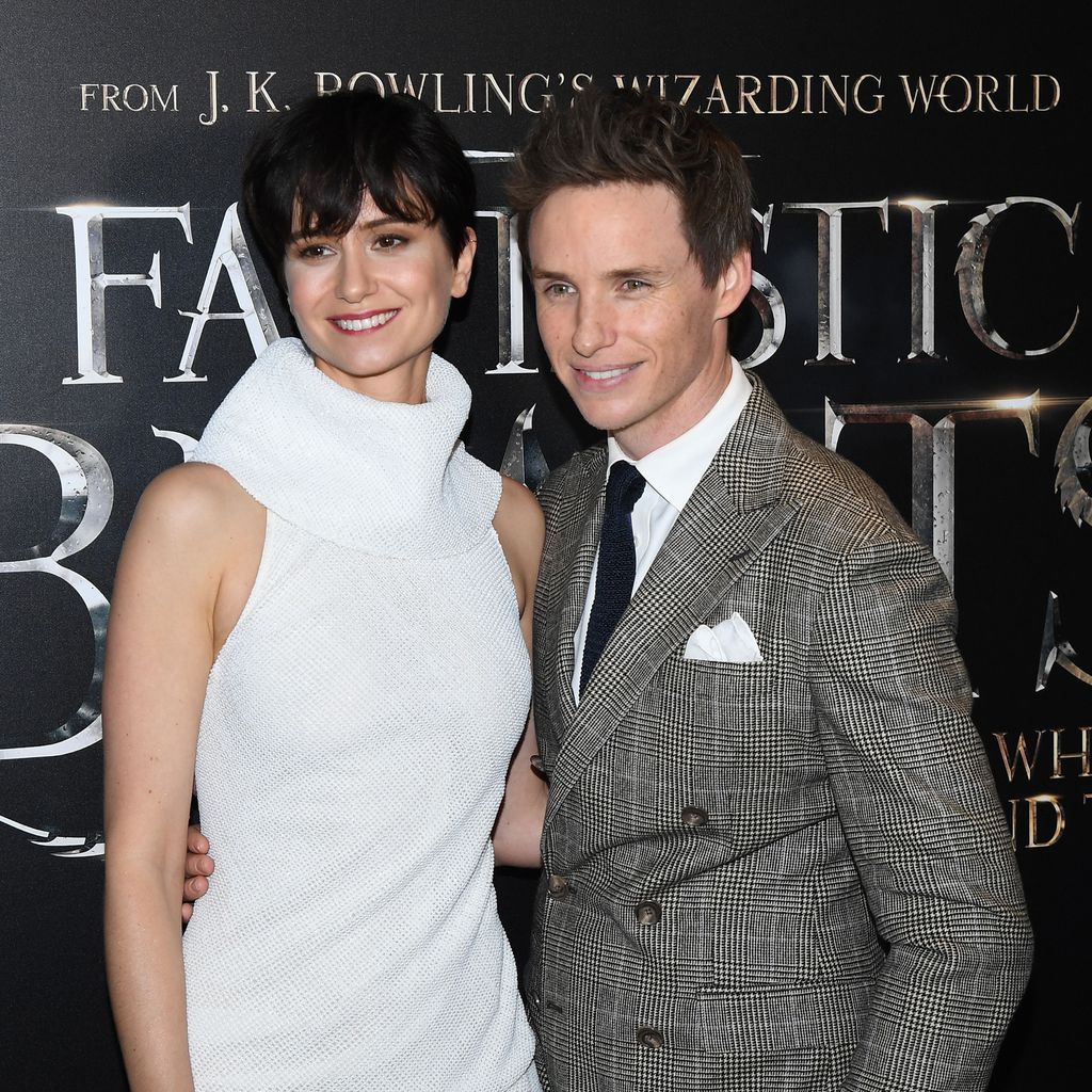 Katherine Waterston und Eddie Redmayne bei der "Phantastische Tierwesen"-Weltpremiere in New York