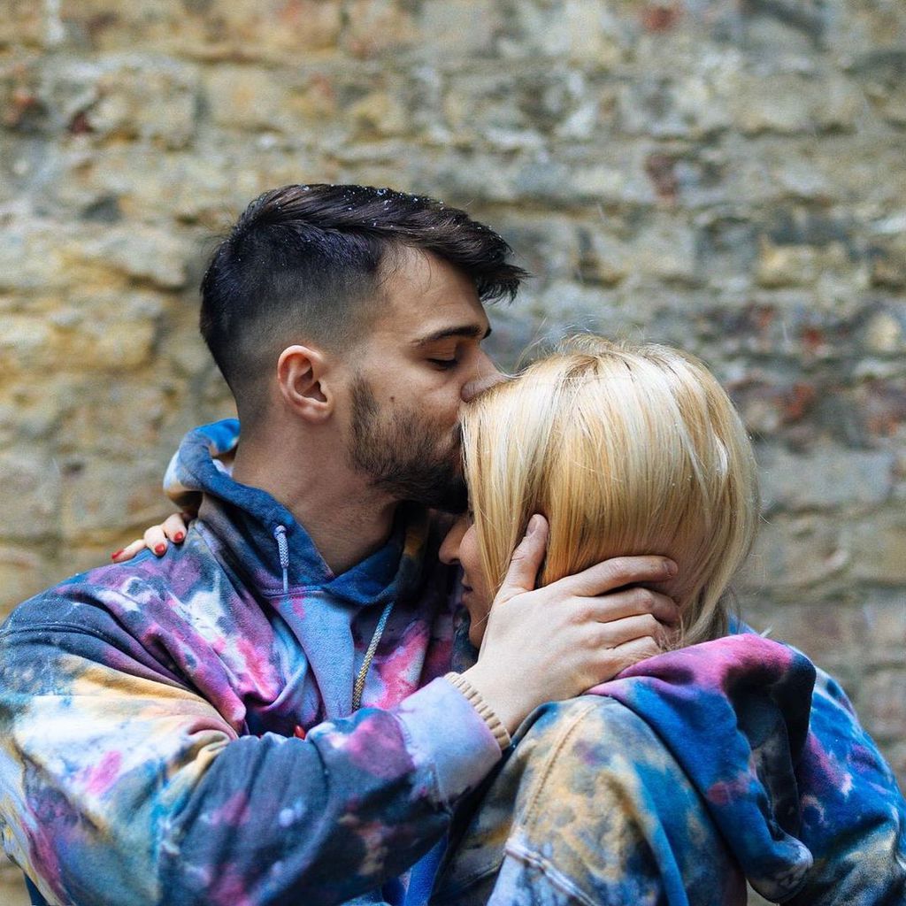 Kathrin Menzinger mit ihrem Freund Max Boas