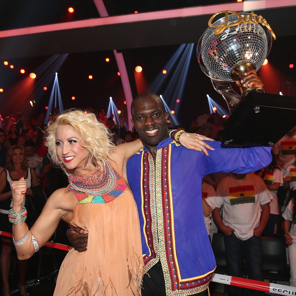 Hans Sarpei und Kathrin Menzinger