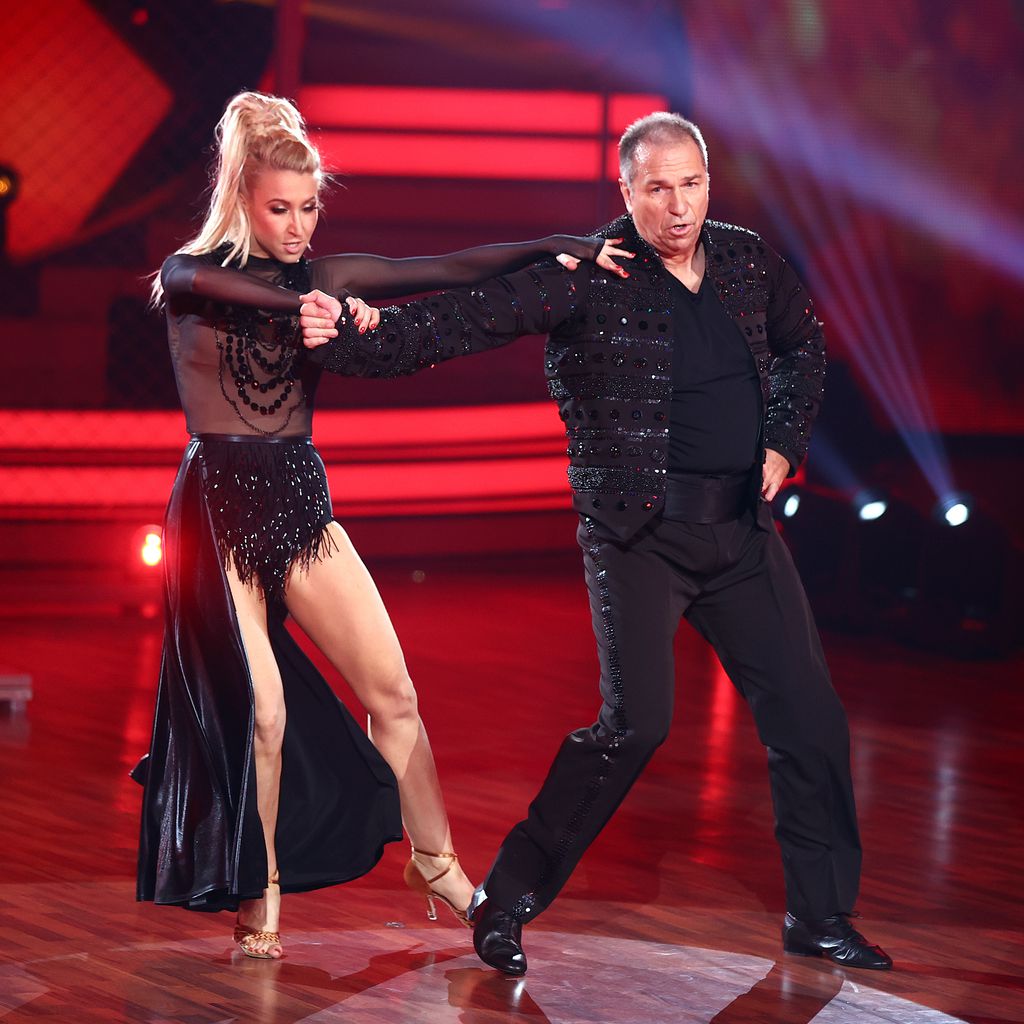 Kathrin Menzinger und Kai Ebel bei "Let's Dance"