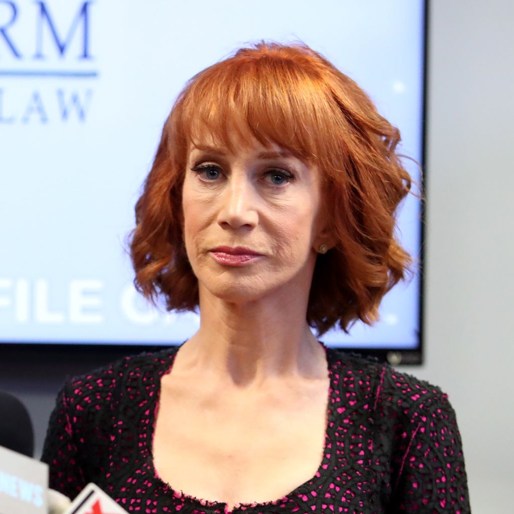 Kathy Griffin bei einer Pressekonferenz