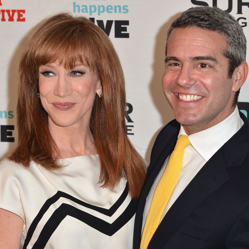 Kathy Griffin und Andy Cohen im Mai 2012