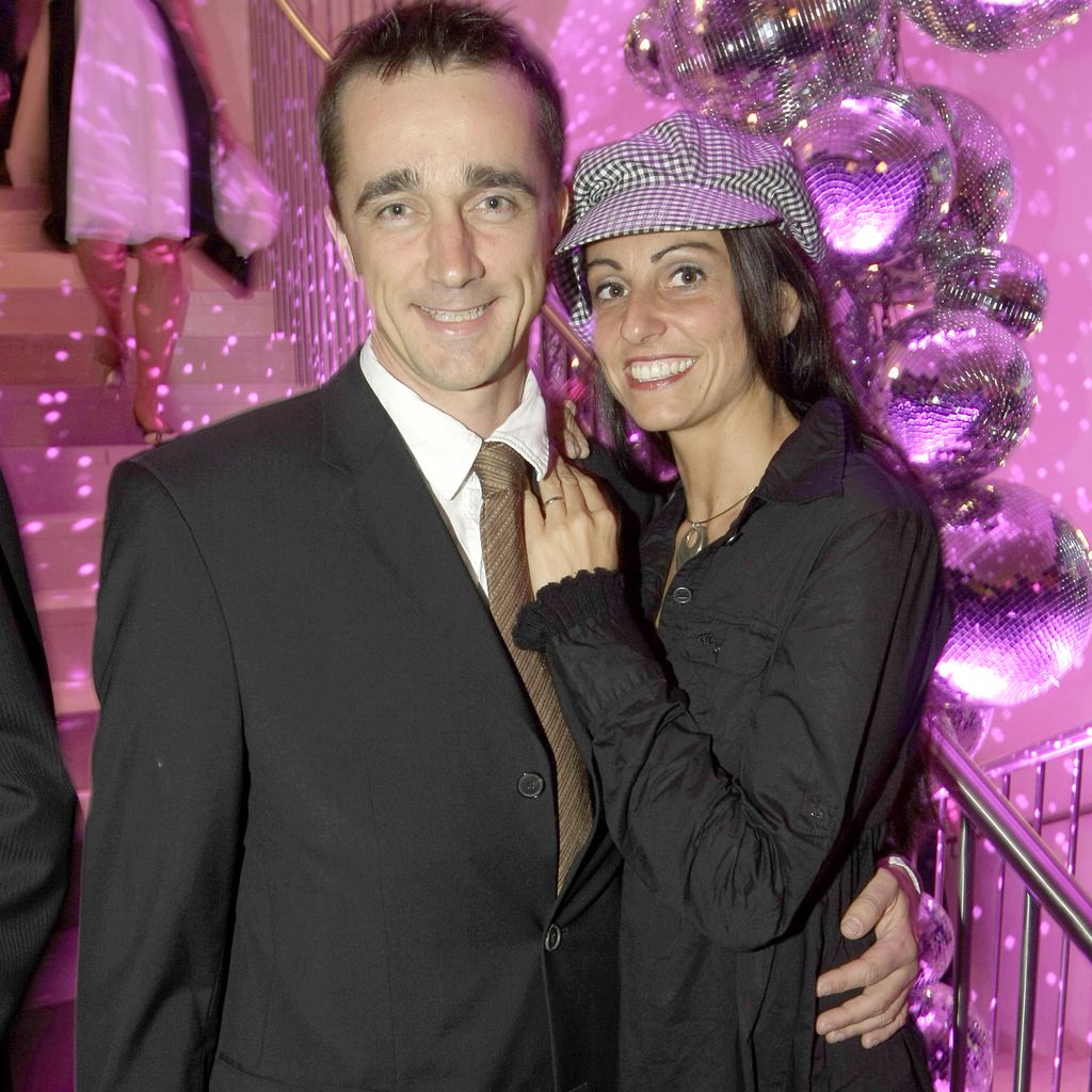 Katia Saalfrank mit ihrem Ehemann Christian im Jahr 2008