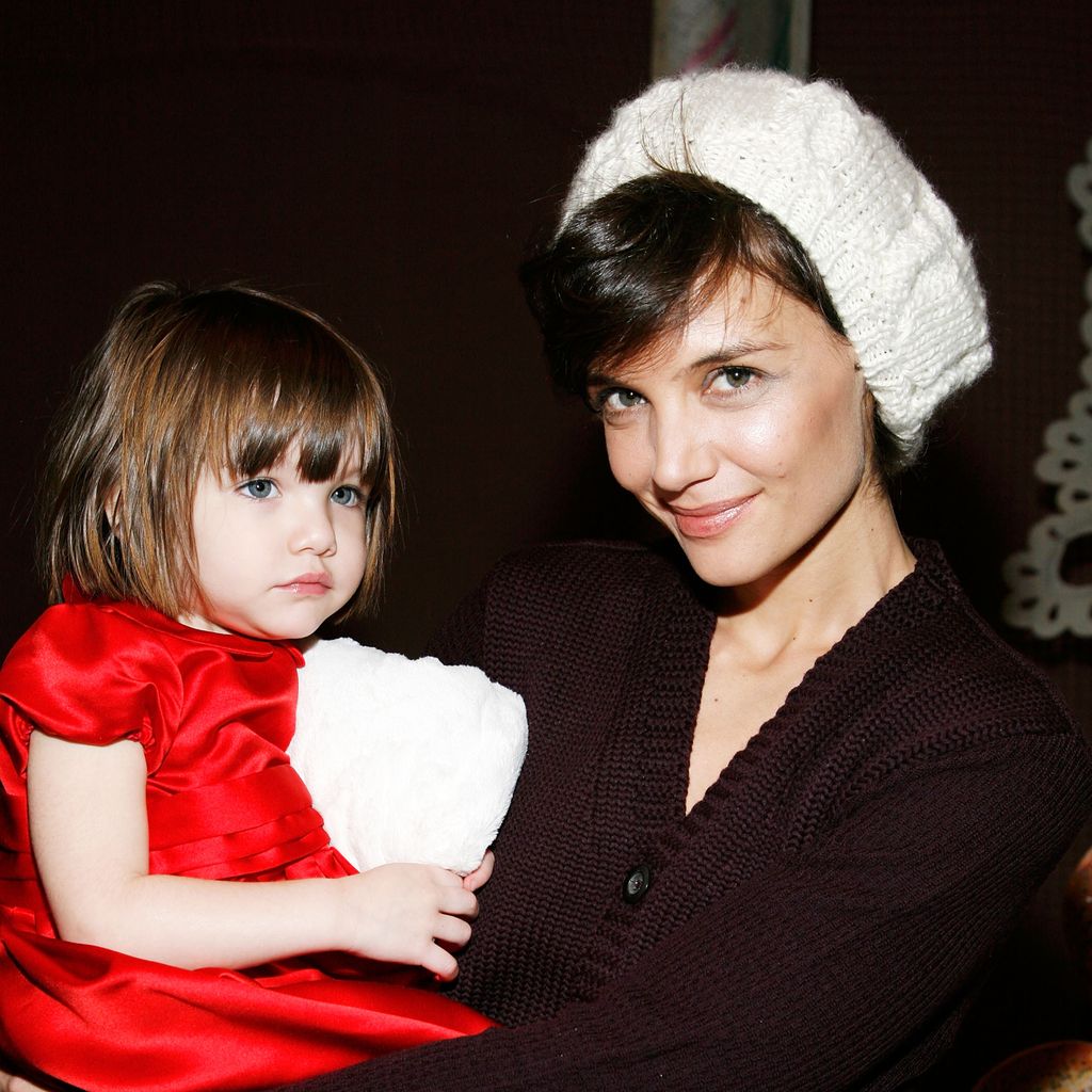 Suri Cruise und Katie Holmes im Dezember 2008