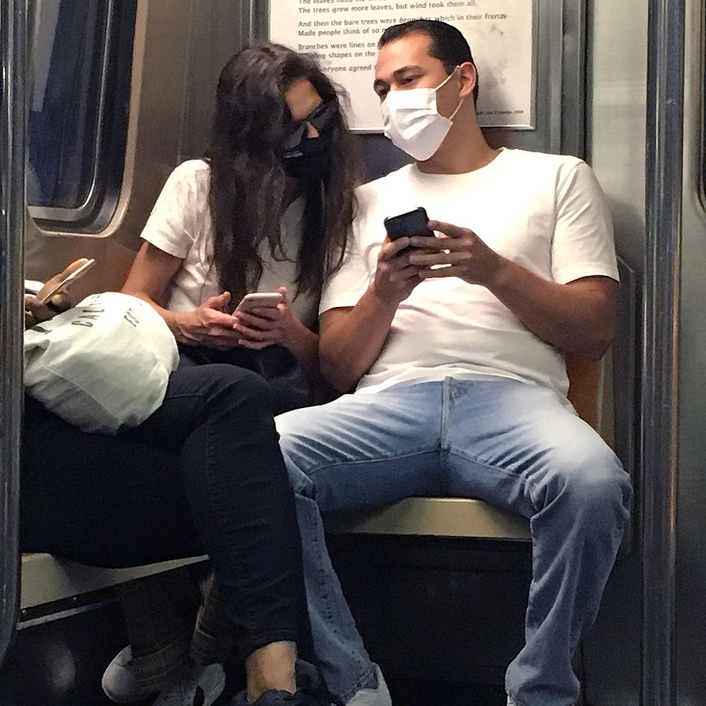 Katie Holmes und Emilio Vitolo Jr. in NYC im Oktober 2020