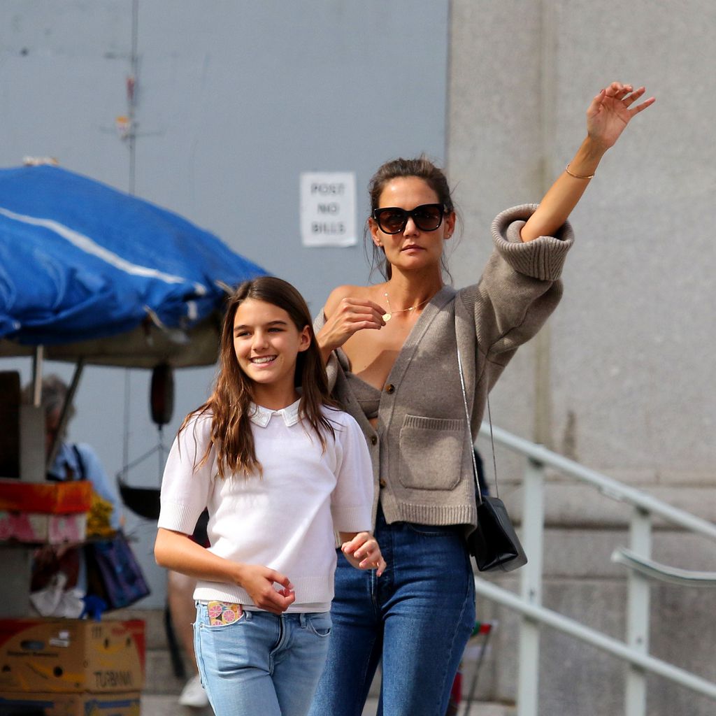 Katie Holmes und ihre Tochter Suri, August 2019