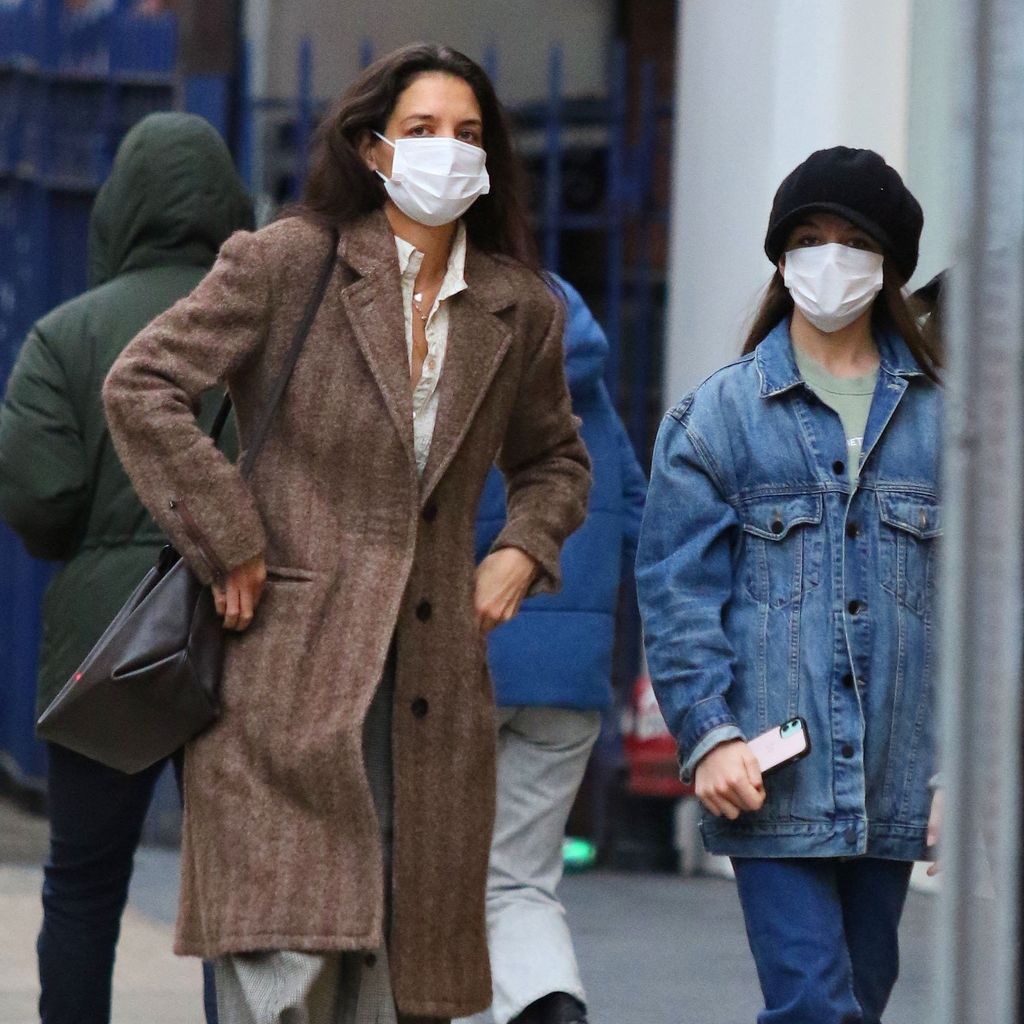 Katie Holmes und Suri Cruise im Januar 2021
