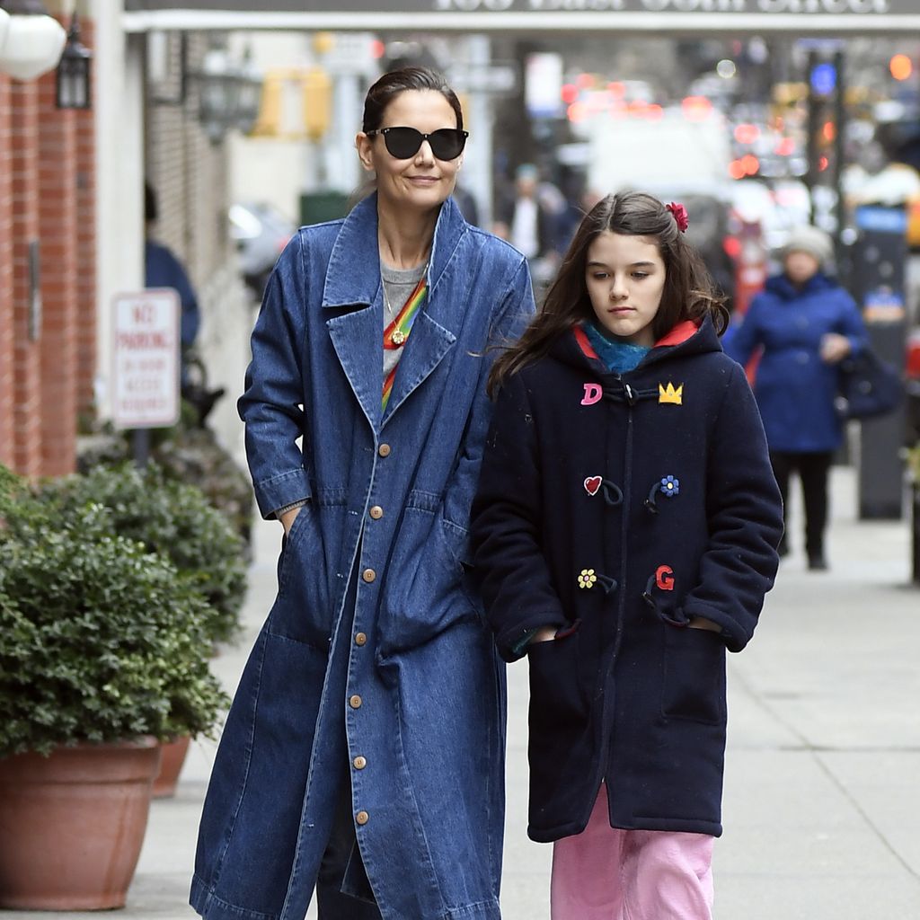 Katie Holmes und Suri Cruise in New York, 2019