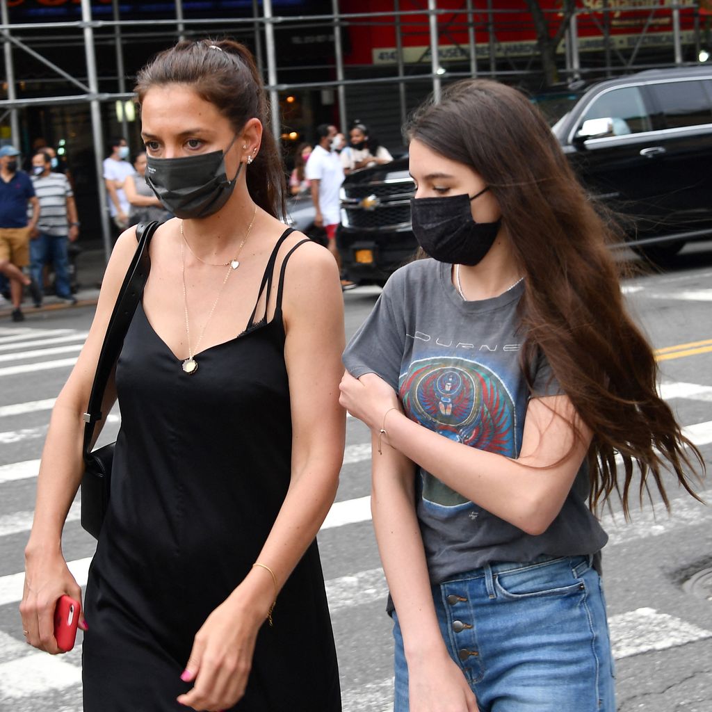 Katie Holmes und Suri Cruise im Juni 2021