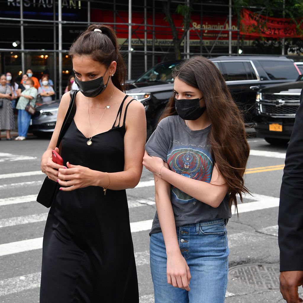 Katie Holmes und Suri Cruise im Juni 2021