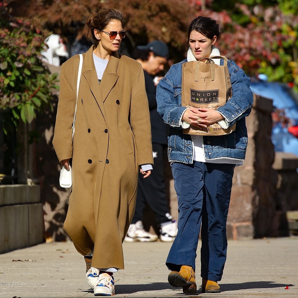 Katie Holmes und Suri Cruise in New York