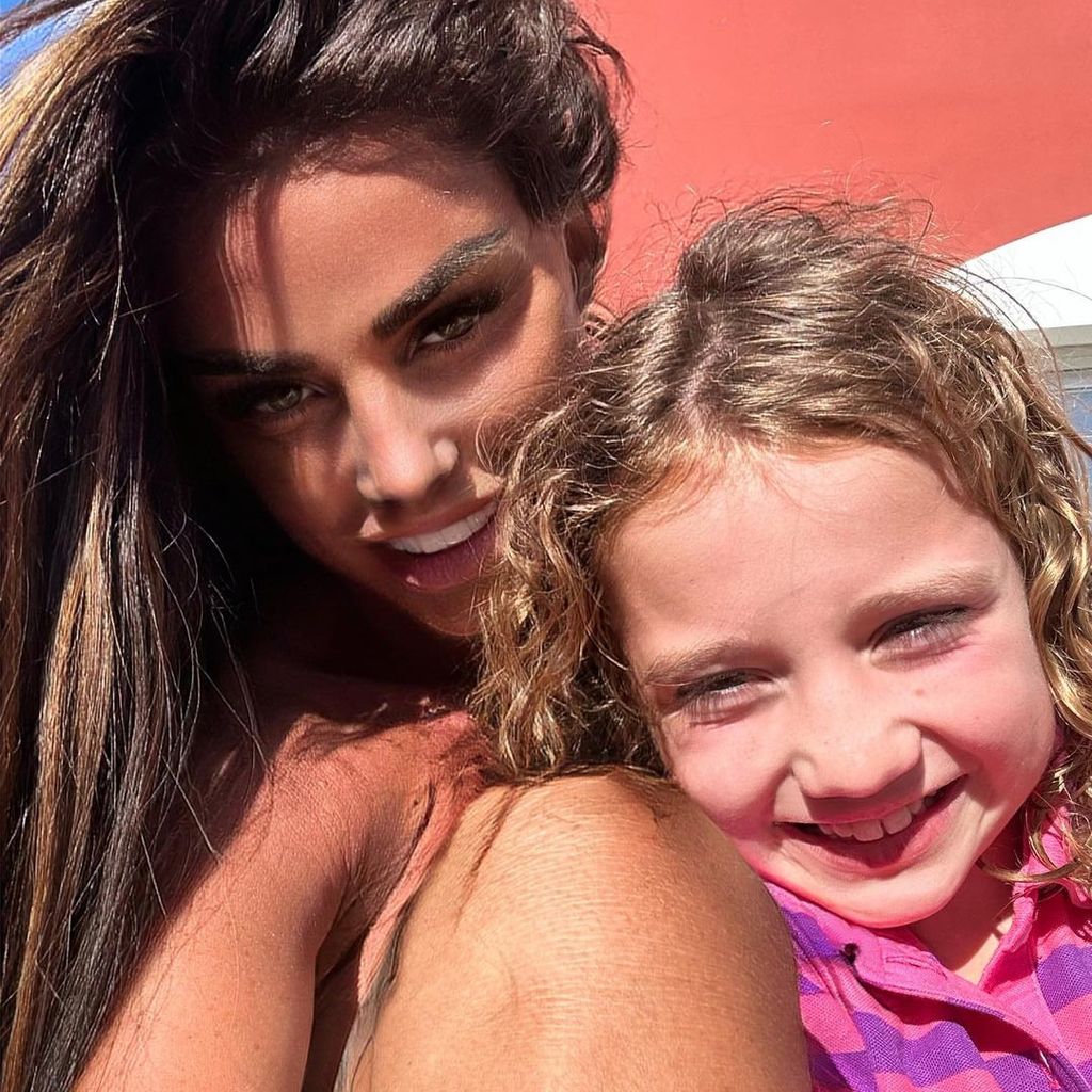 Katie Price und ihre Tochter Bunny
