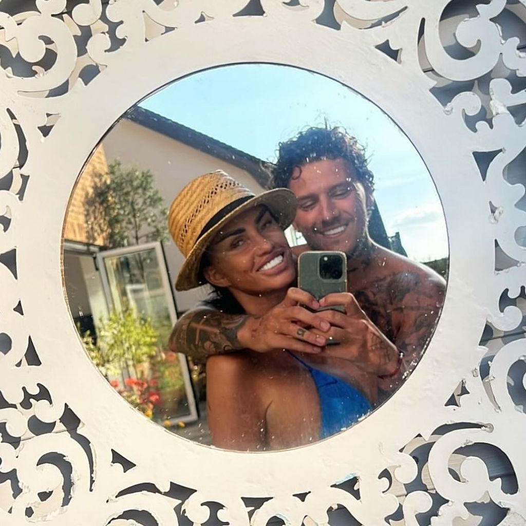 Katie Price und ihr Freund John Joe Slater, August 2024