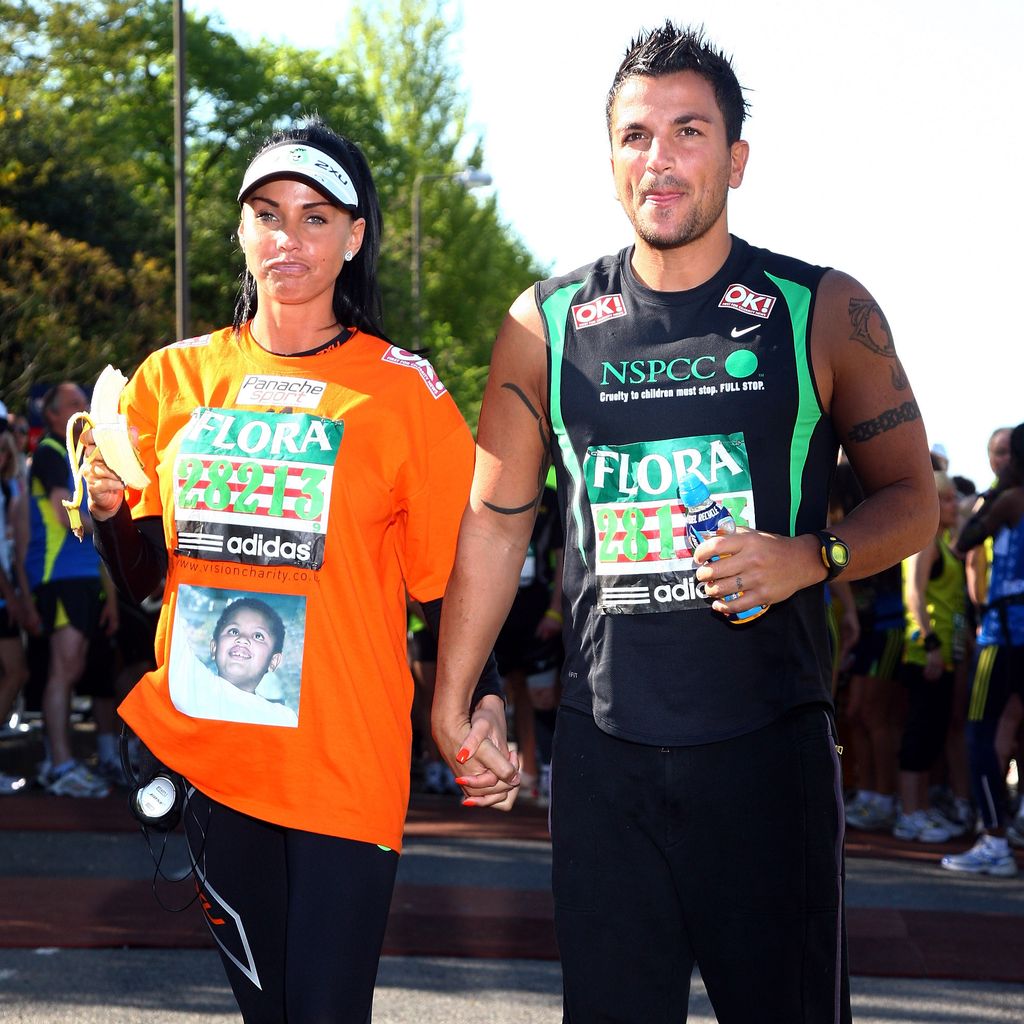 Katie Price und Peter Andre