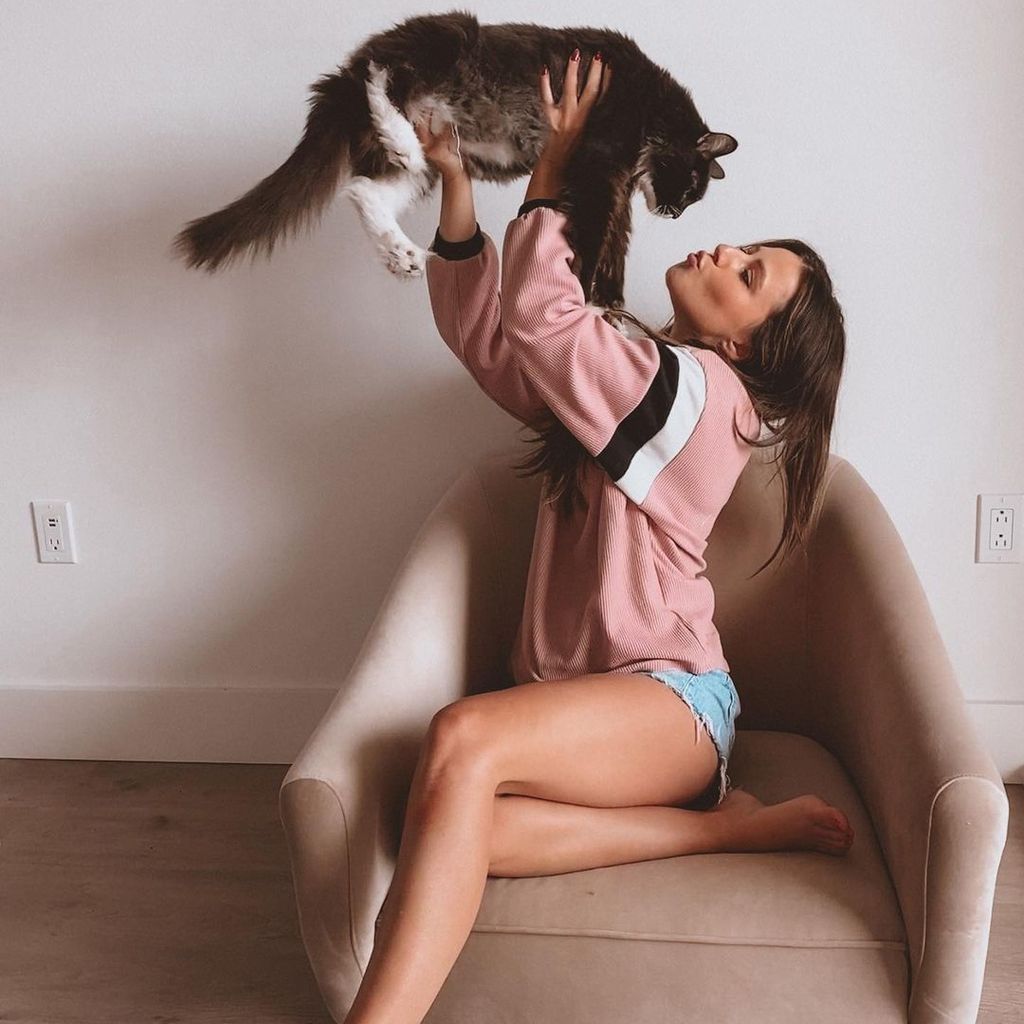 Katie Thurston und ihr Kater Tommy