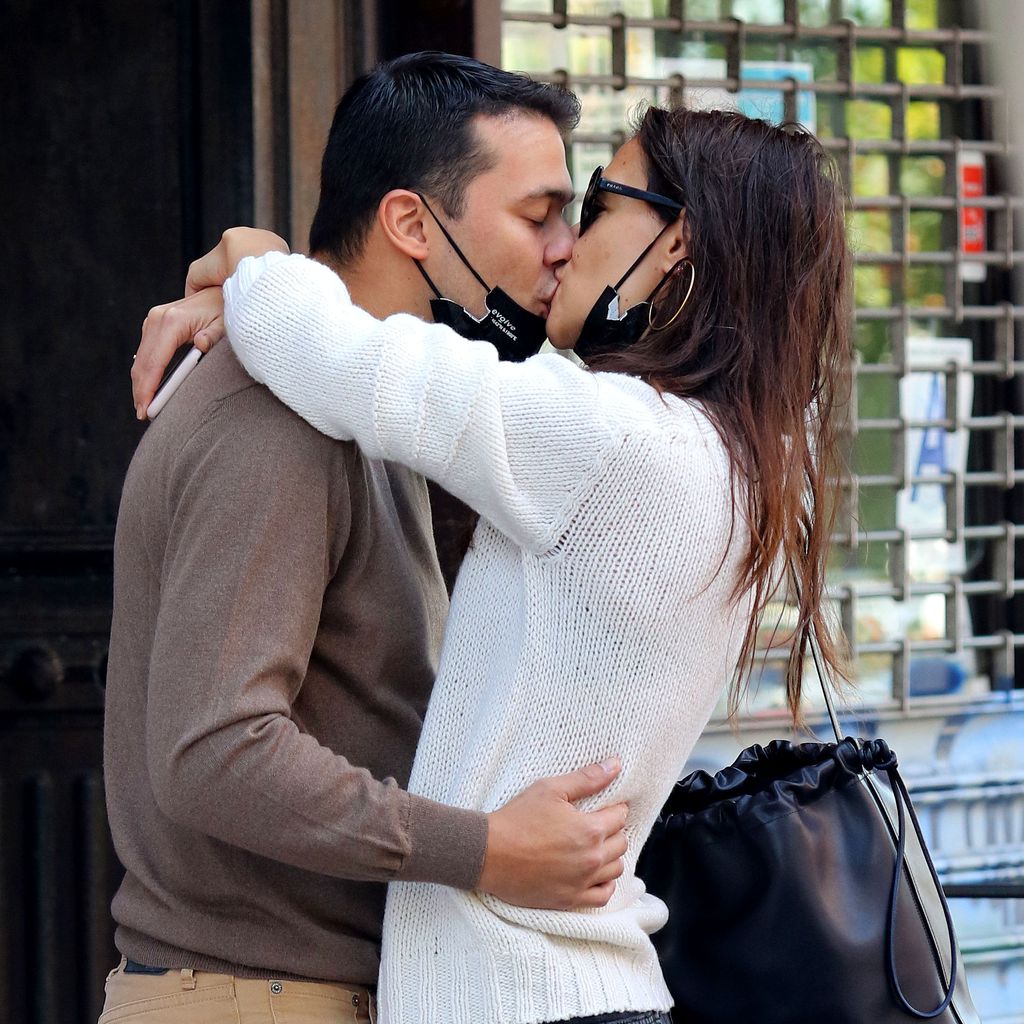 Katie Holmes mit ihrem Ex-Partner Emilio Vitolo
