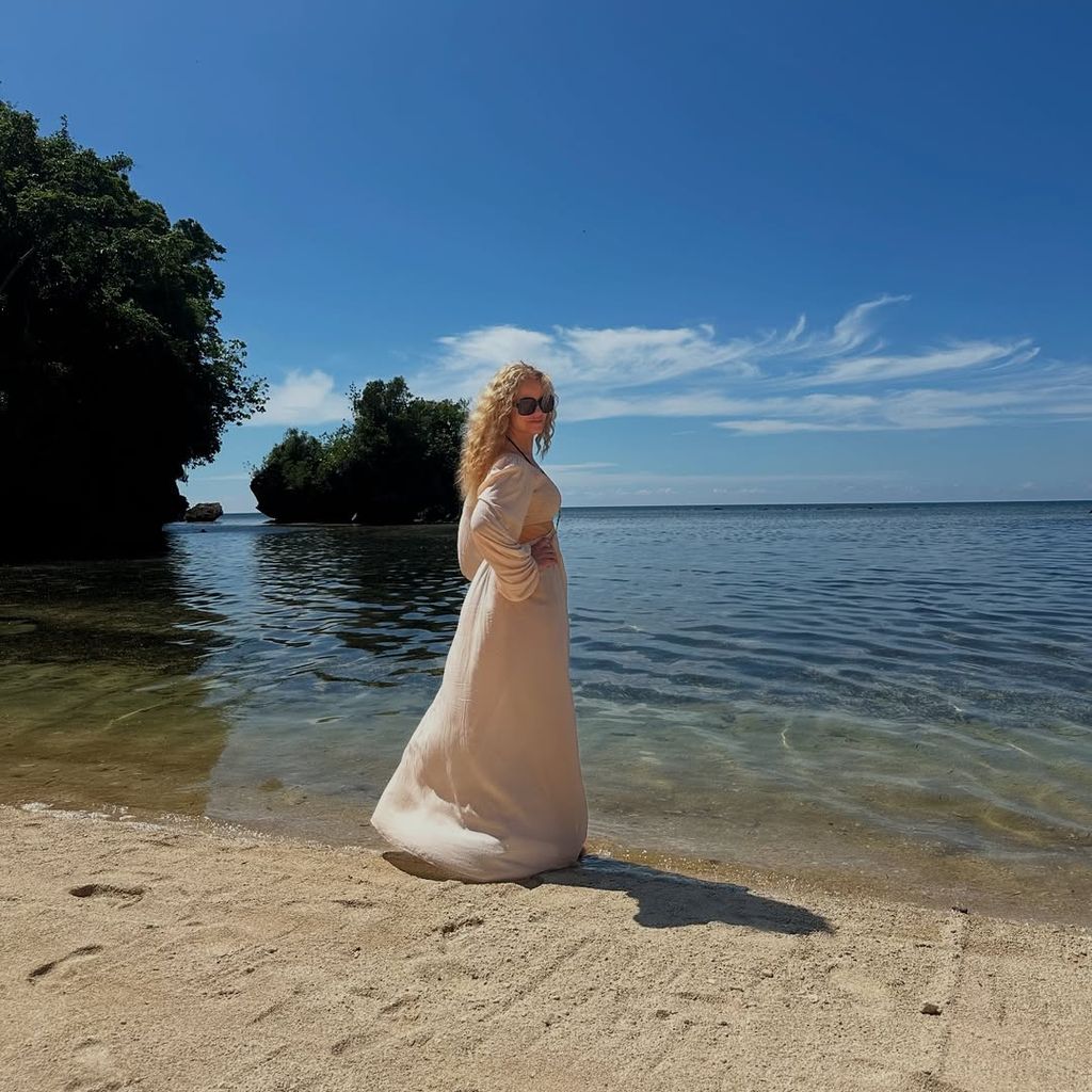 Katja Burkhard im Urlaub, 2024