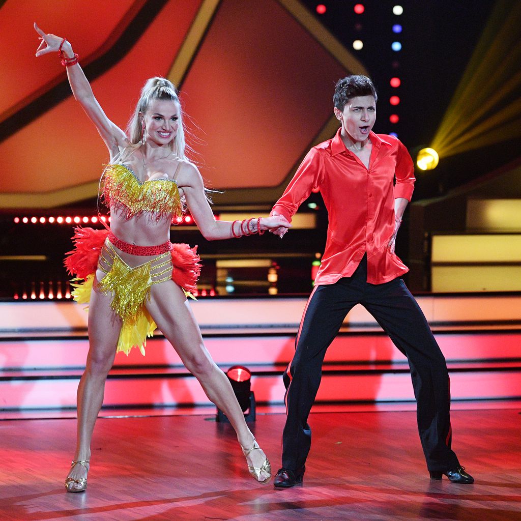 Katja Kalugina und Lukas Rieger tanzen bei "Let's Dance"