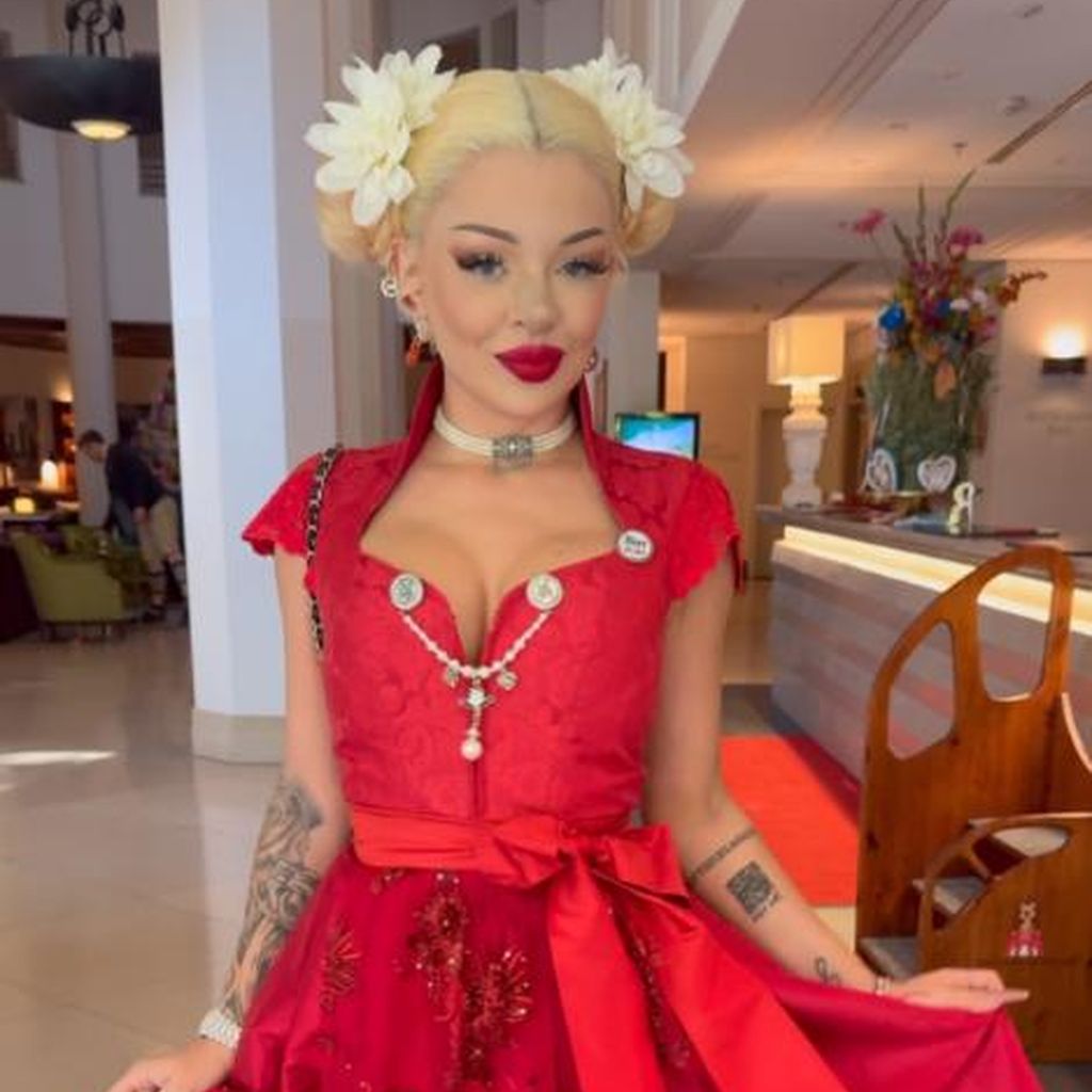 Katja Krasavice auf dem Oktoberfest 2024