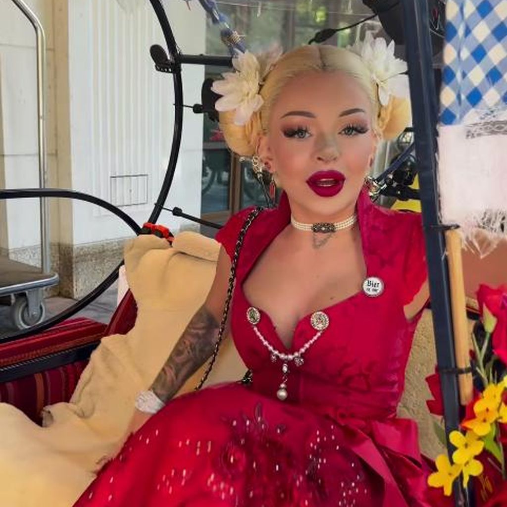 Katja Krasavice auf dem Oktoberfest 2024