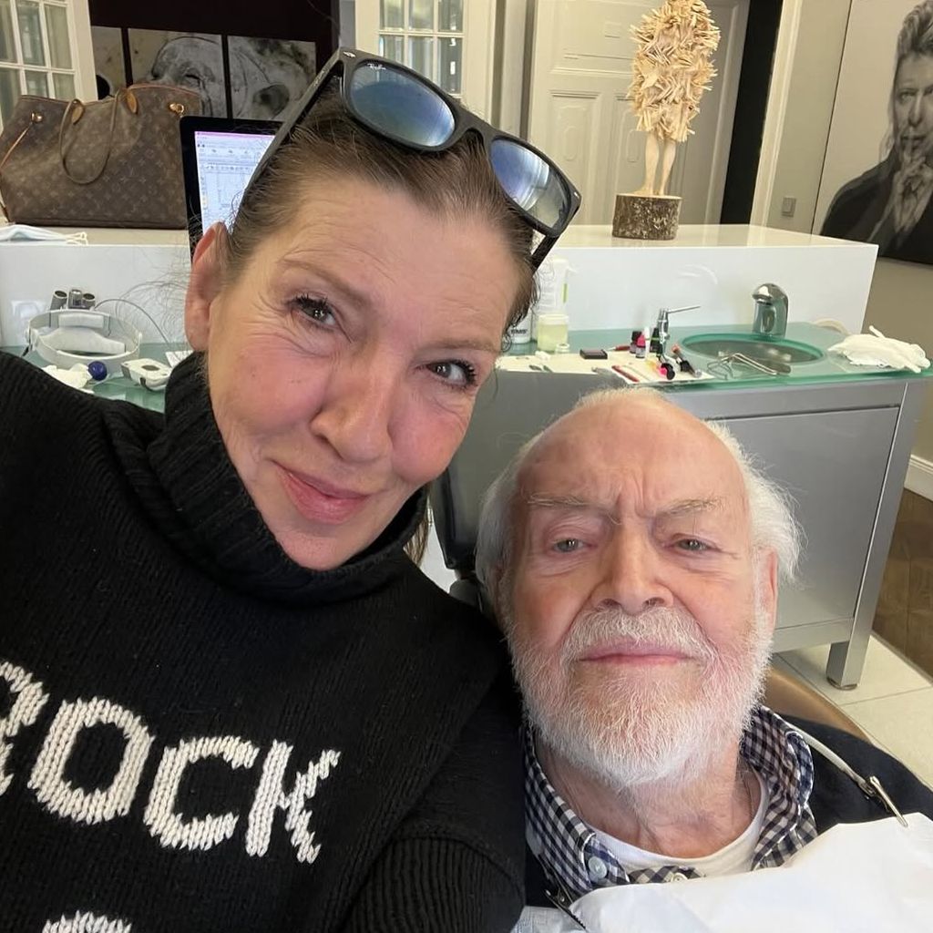 Katy Karrenbauer und ihr Vater Dieter