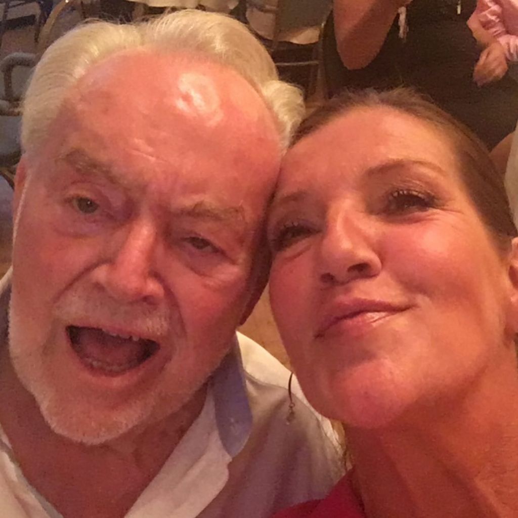 Katy Karrenbauer und ihr Vater