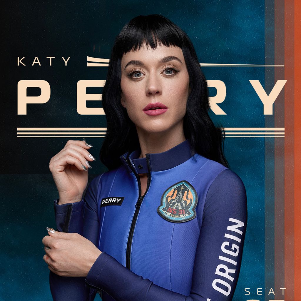 Blue-Origin-Teilnehmerin Katy Perry