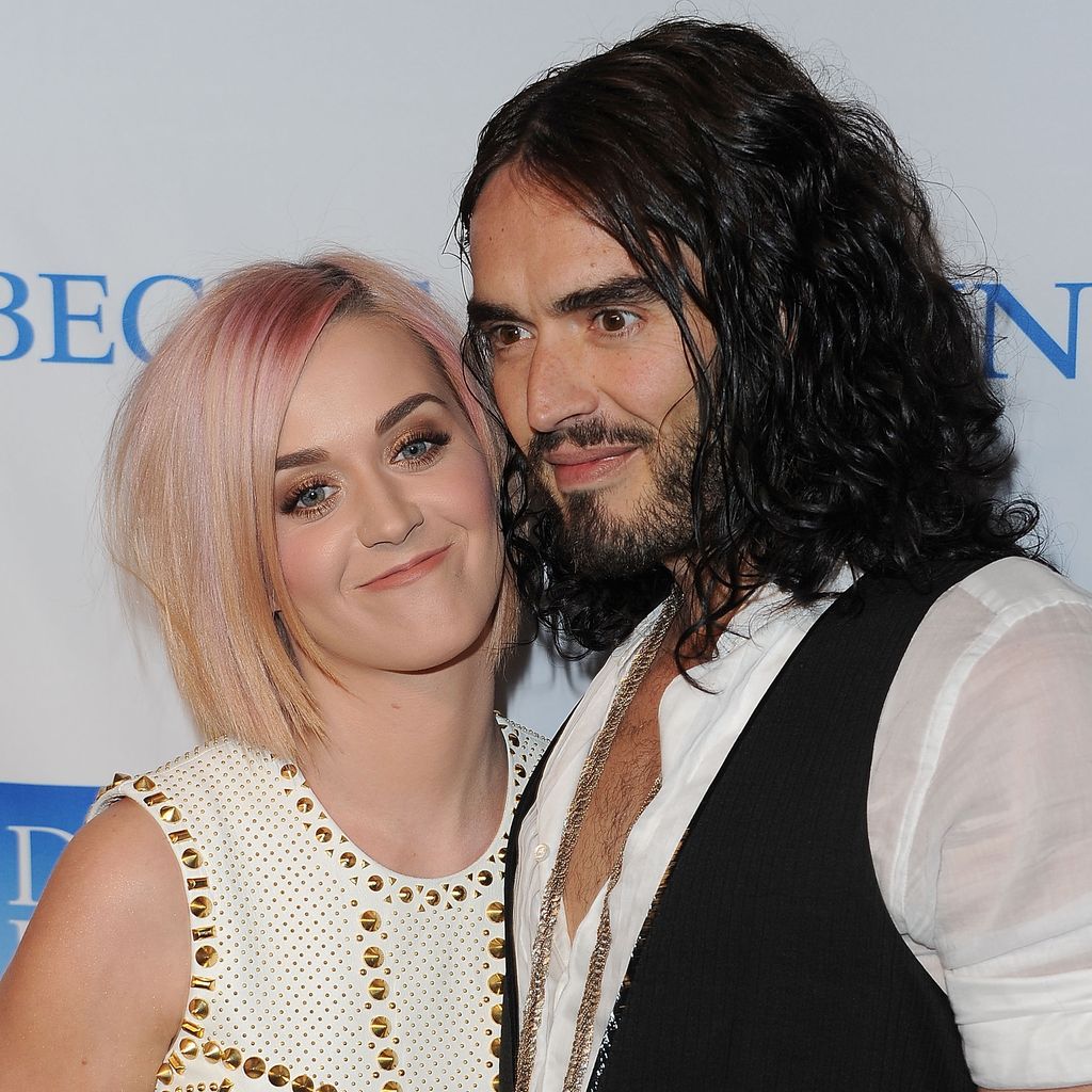 Katy Perry, Sängerin, und Russel Brand, Comedian