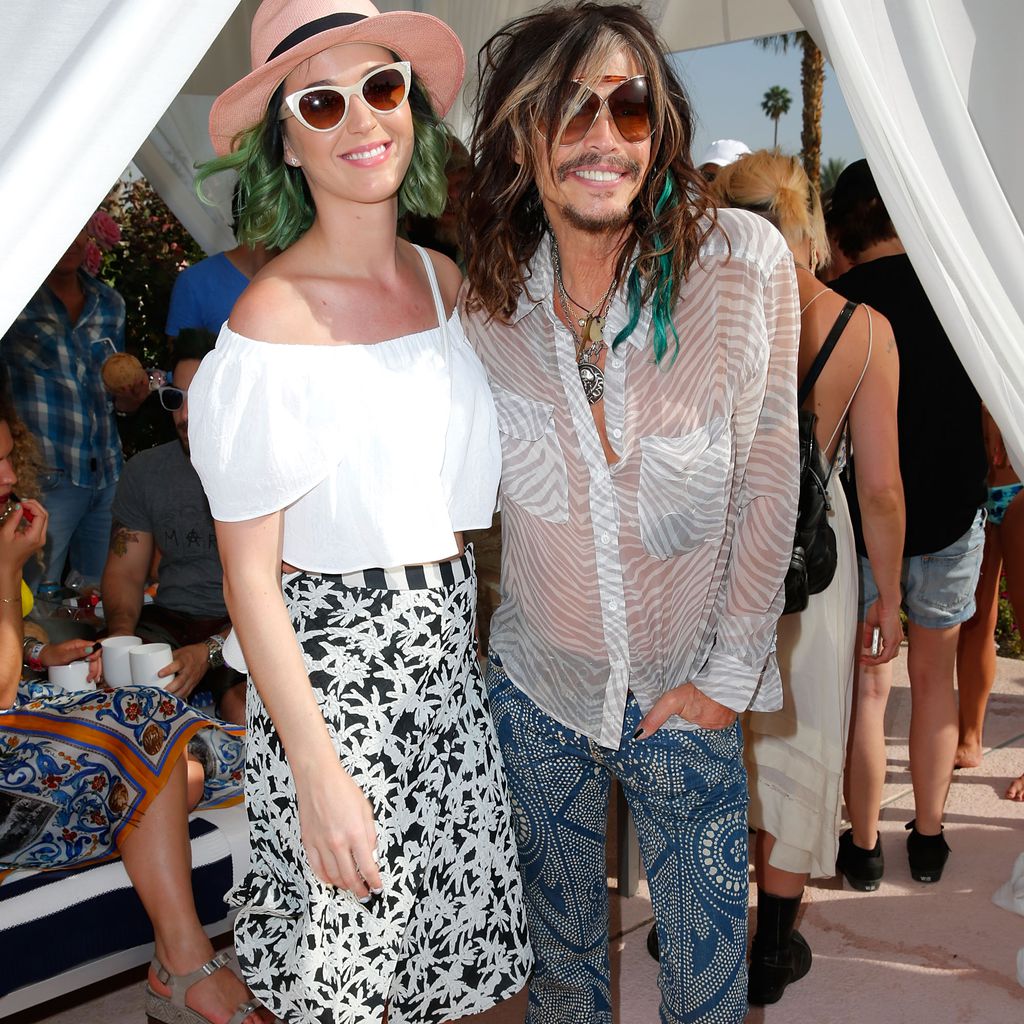 Katy Perry und Steven Tyler