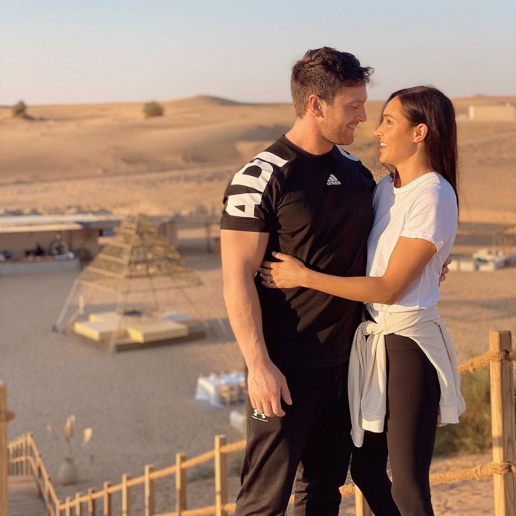 Kayla Itsines und ihr Ex Tobi Pearce im Jahr 2019