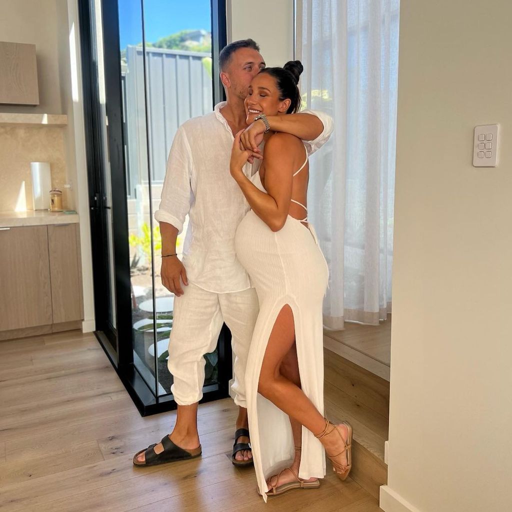 Jae Woodroffe und Kayla Itsines im Dezember 2022