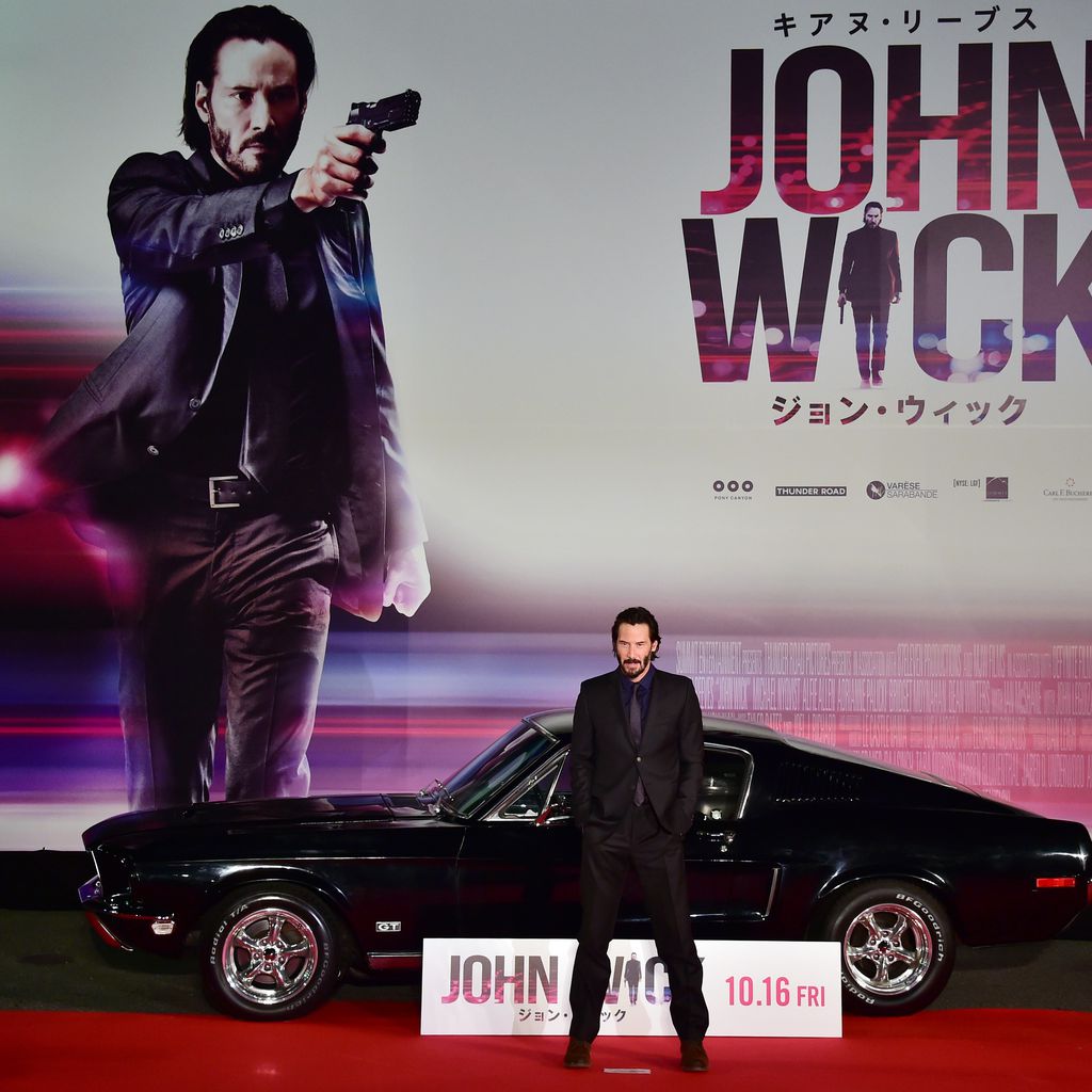 Keanu Reeves bei der Premiere von "John Wick", September 2015