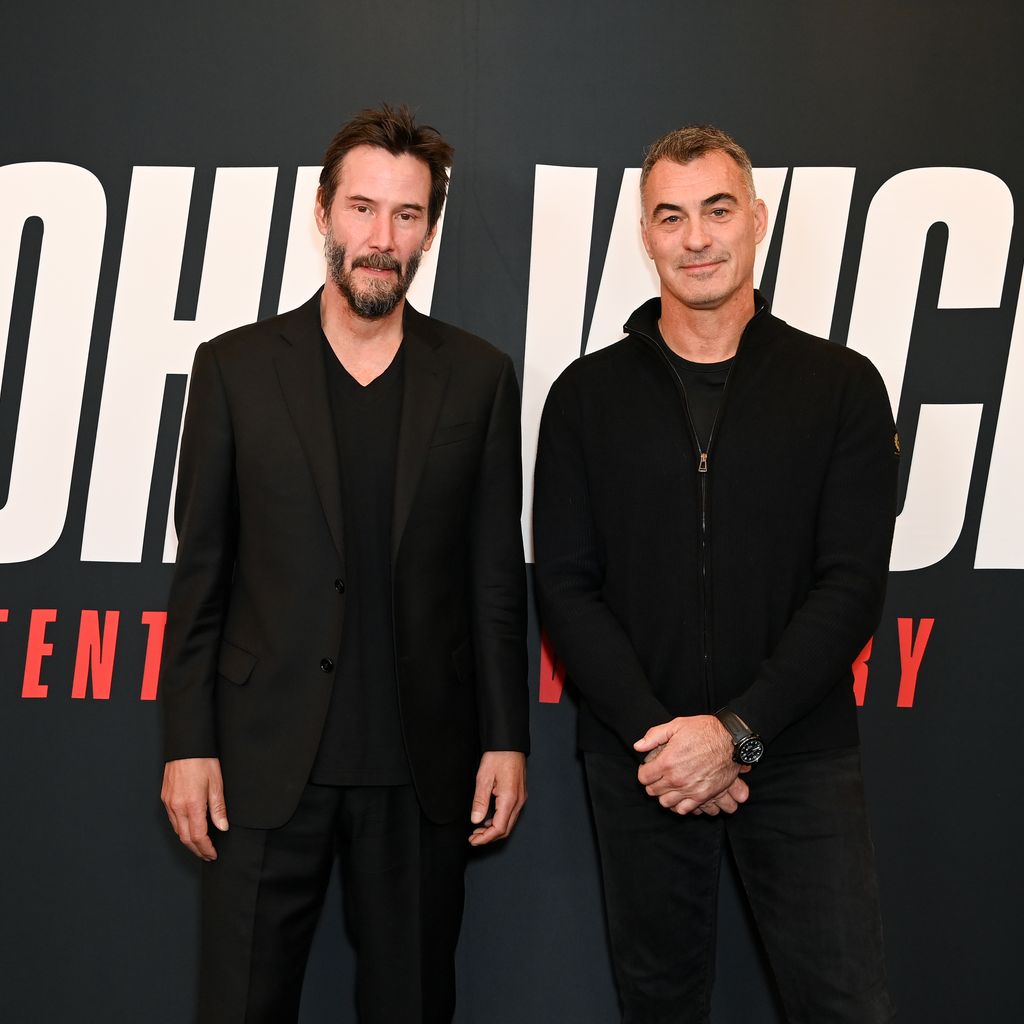Keanu Reeves und Chad Stahelski, November 2024