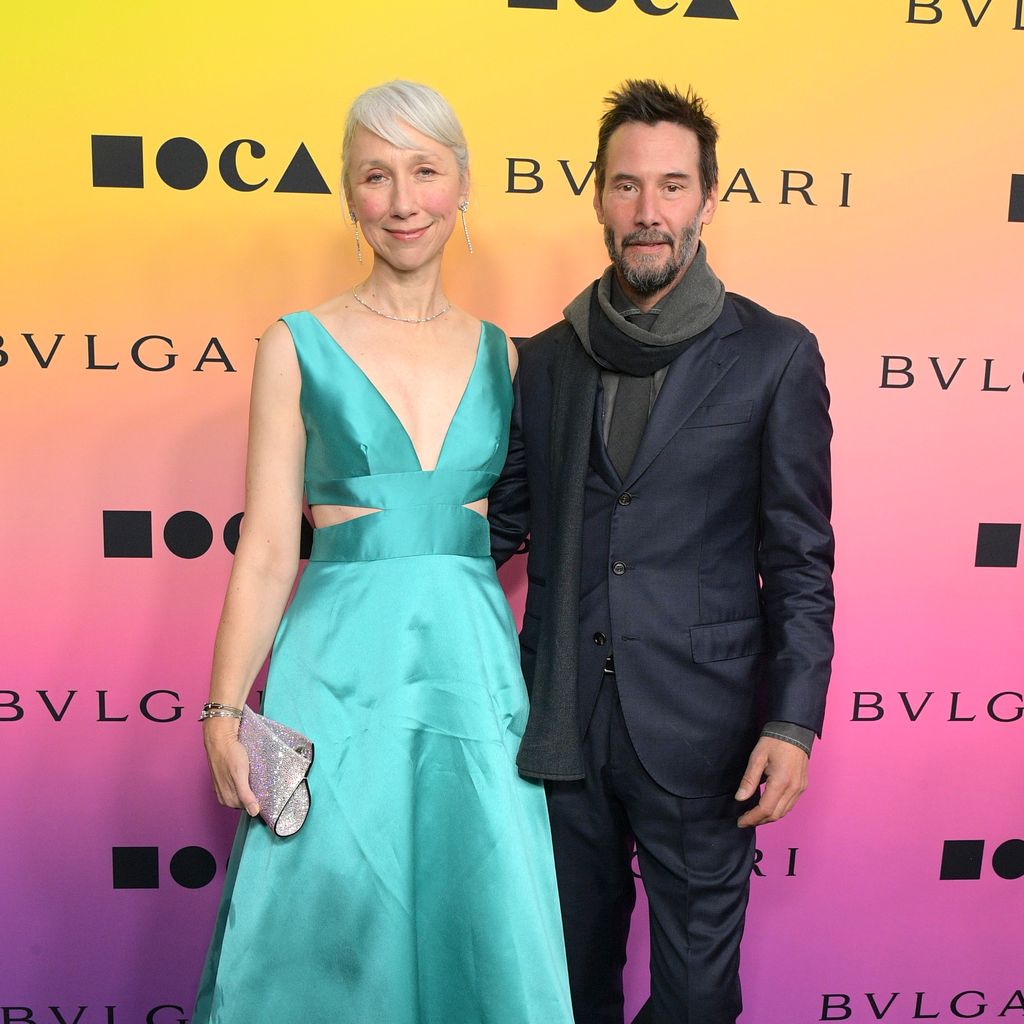 Keanu Reeves und Alexandra Grant, 2024