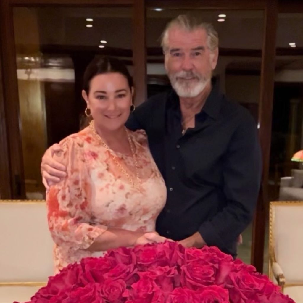 Pierce Brosnan mit seiner Frau Keely