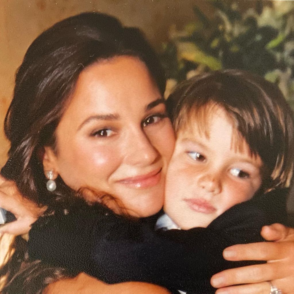 Keely Shaye Smith und ihr Sohn Dylan Brosnan