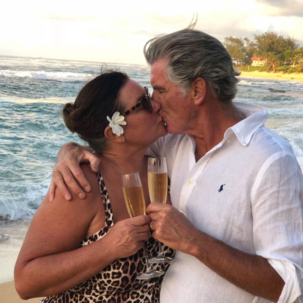 Keely Shaye Smith und Pierce Brosnan
