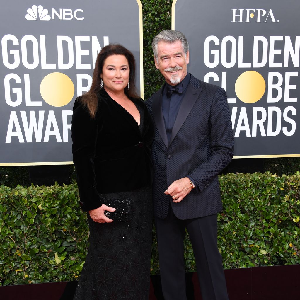 Keely Shaye Smith und Pierce Brosnan bei den Golden Globes 2020