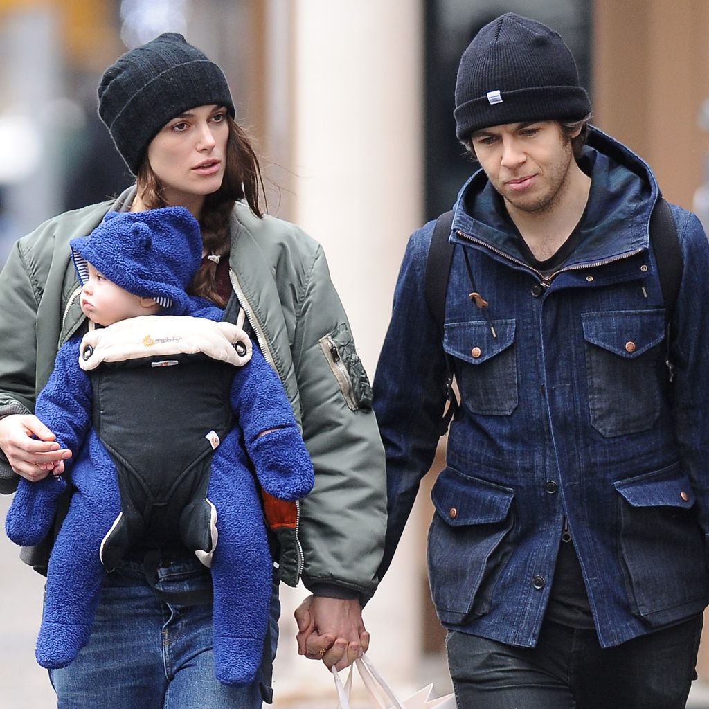 Keira Knightley mit Tochter Edie und Ehemann James Righton in New York