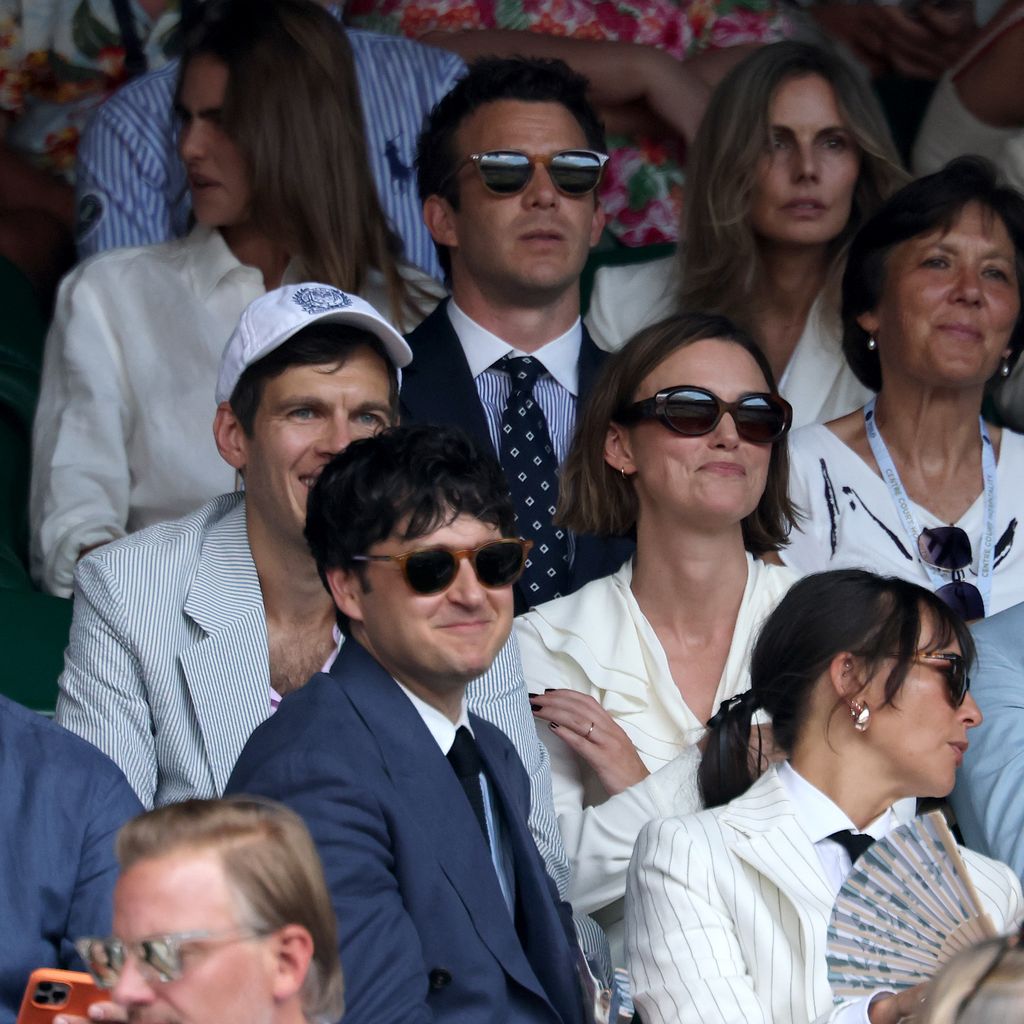Keira Knightley, Richard E. Grant, Rashida Jones und Felicity Jones bei den Wimbledon Championships 2026 in London
