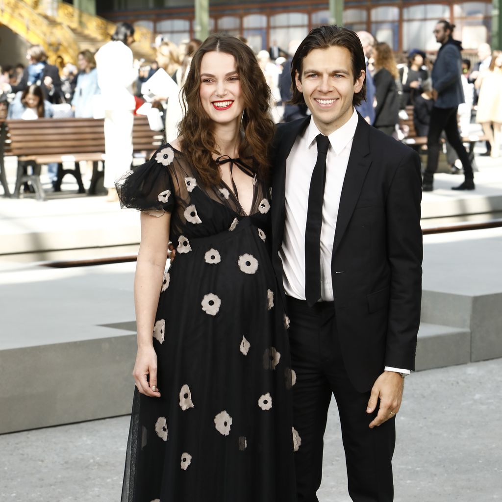 Keira Knightley und James Righton in Paris, 2019