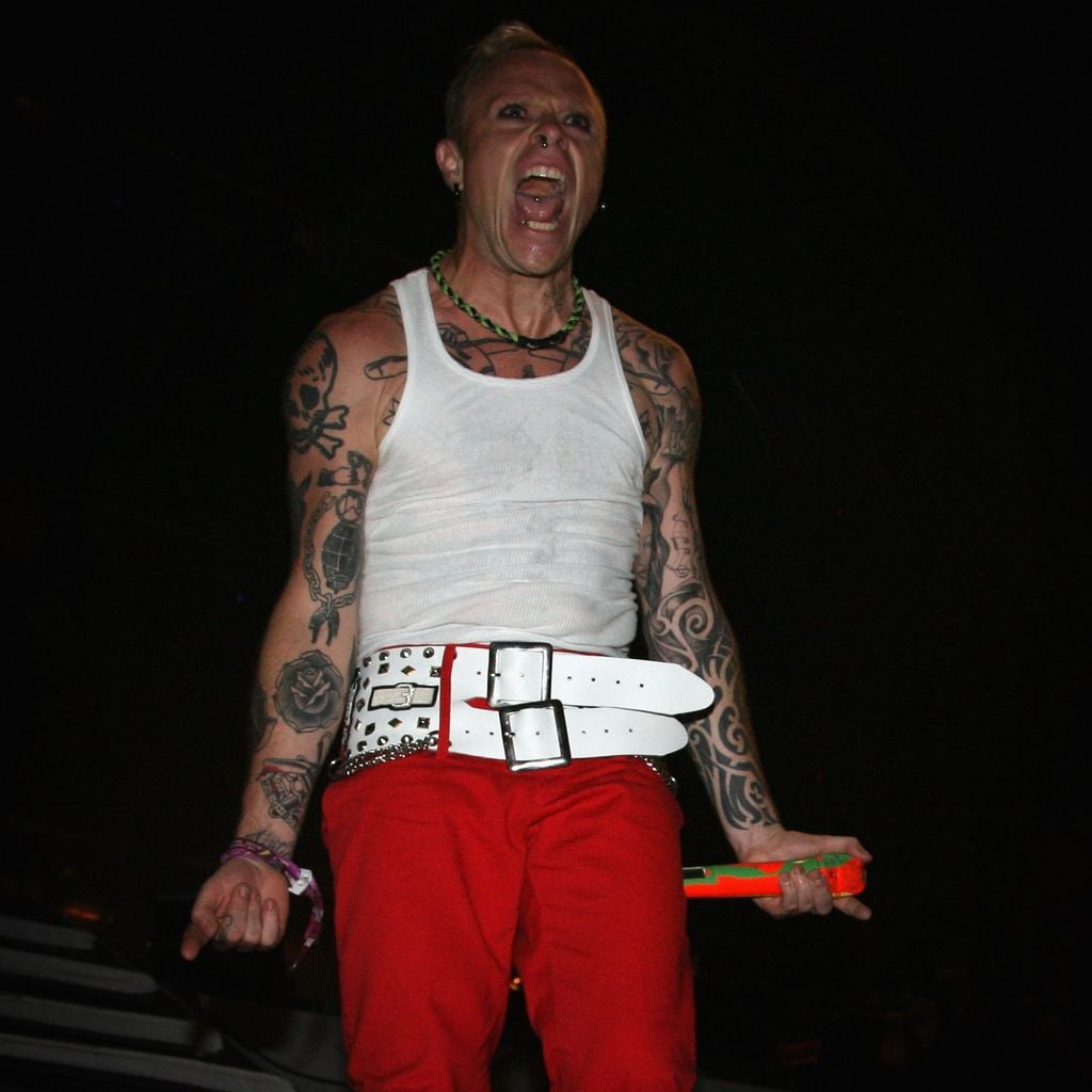 Keith Flint im Jahr 2009 in England