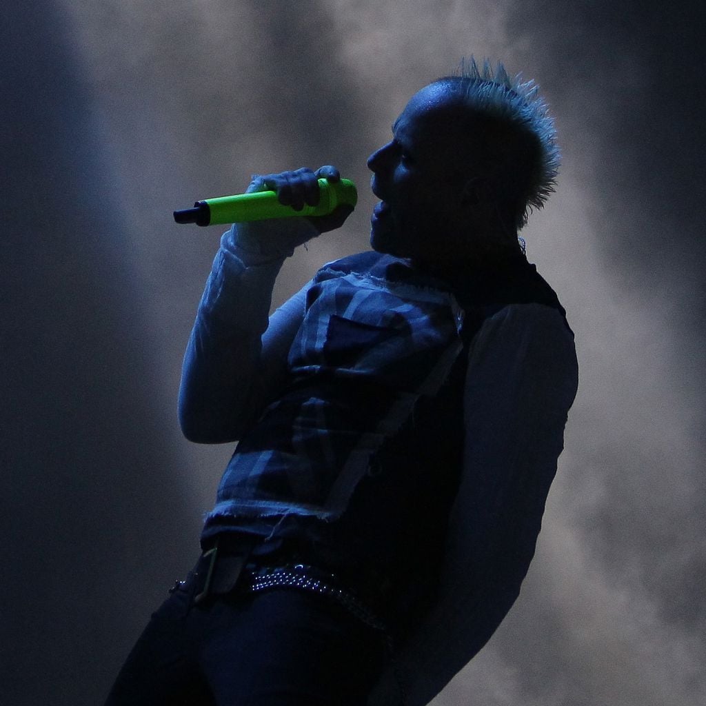 Keith Flint bei einem Konzert mit The Prodigy im August 2015