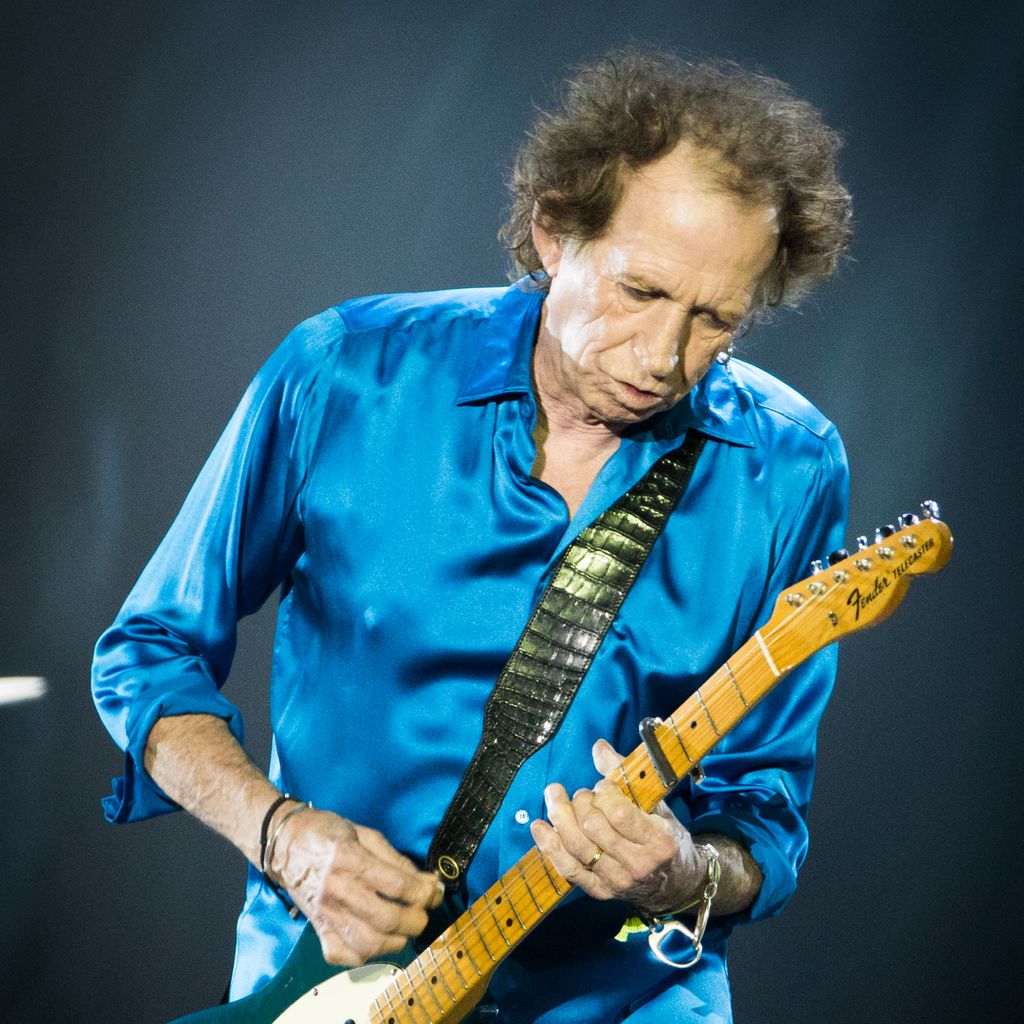 Keith Richards bei einem The-Rolling-Stones-Konzert, 2019