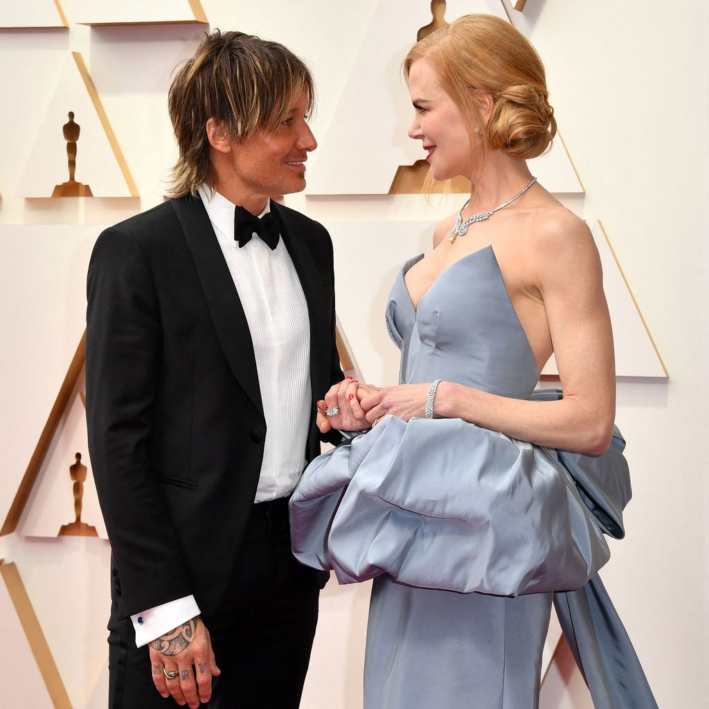 Keith Urban und Nicole Kidman bei den Oscars 2022